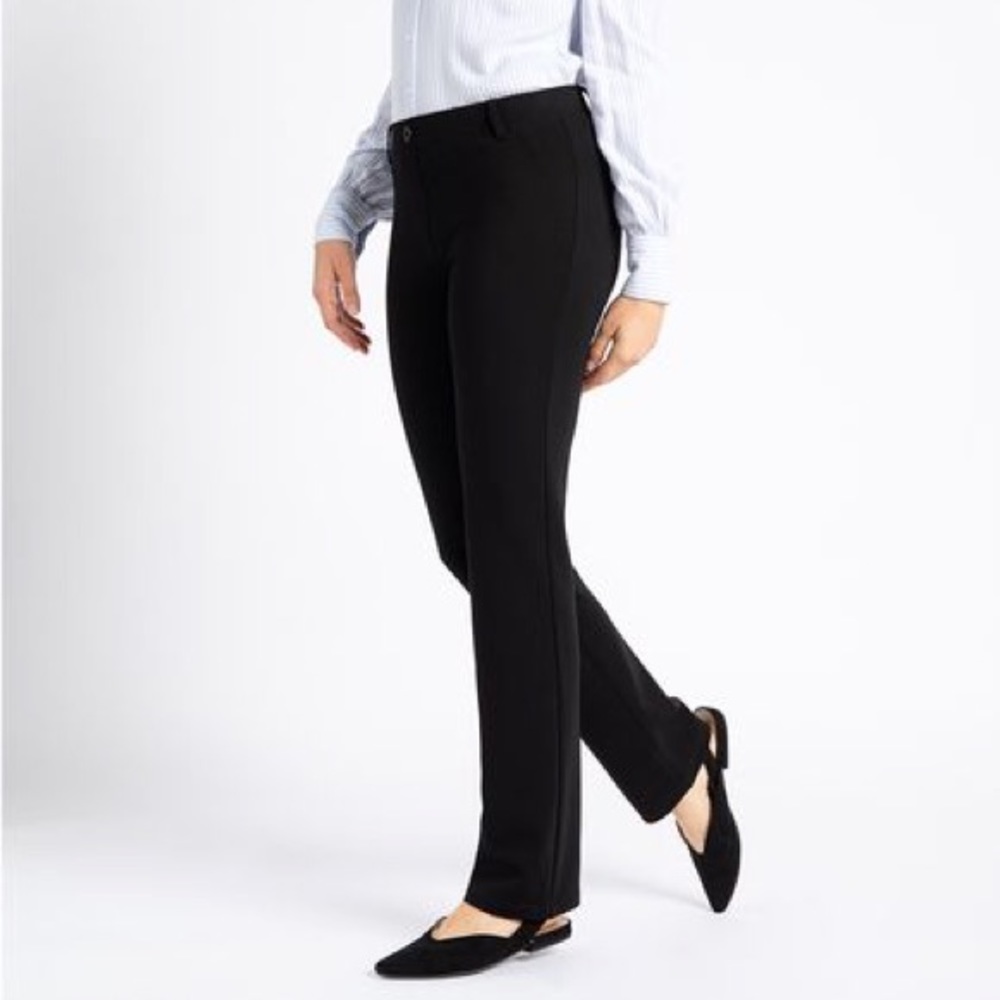 Betabrand Straight-Leg | Classic Dress Pant Yoga Pant